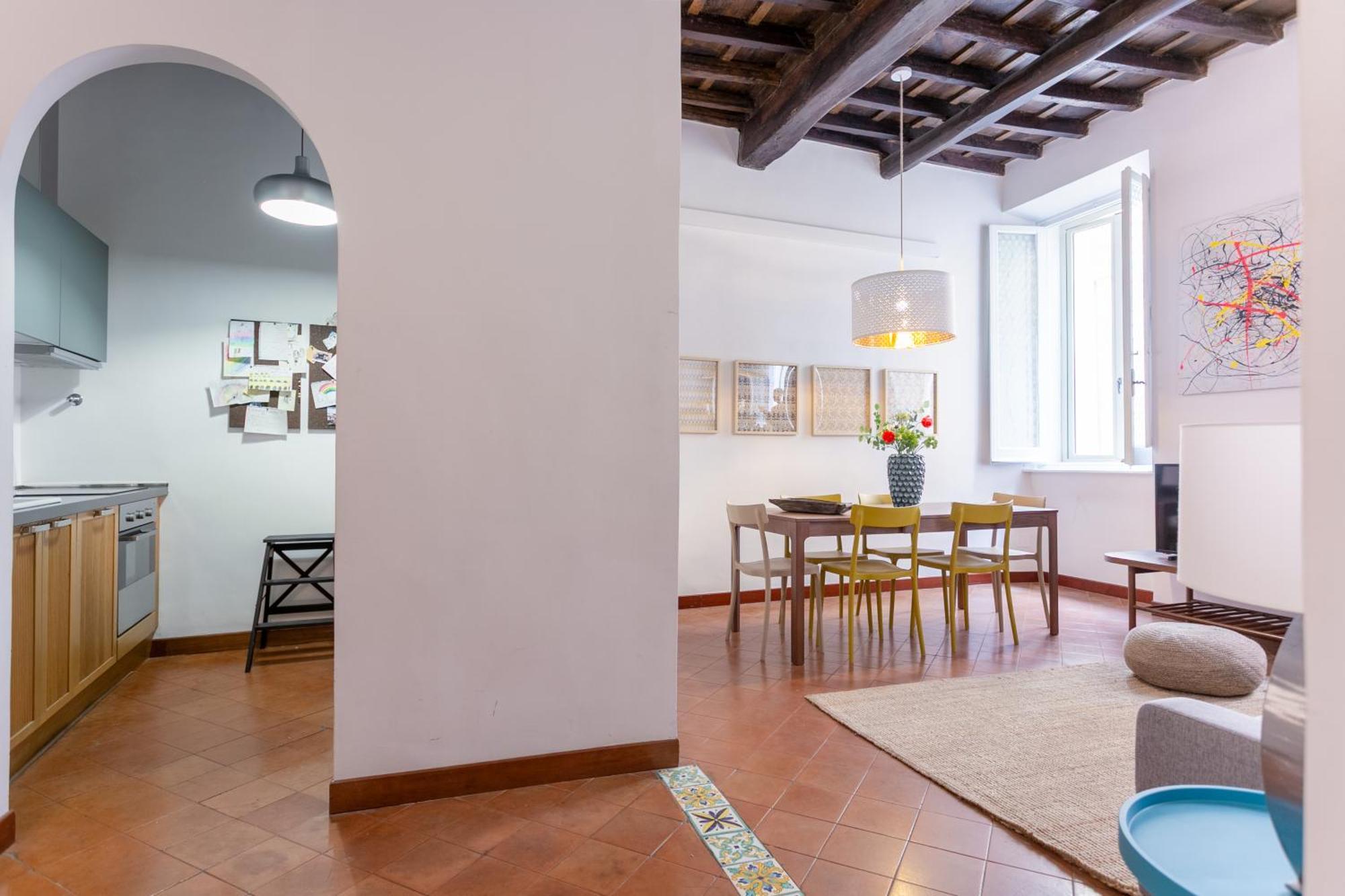 Trastevere 2 Badrooms Design Apartment Rome